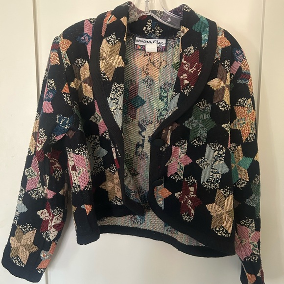 Colorful Patterned Blazer - Picture 4 of 7